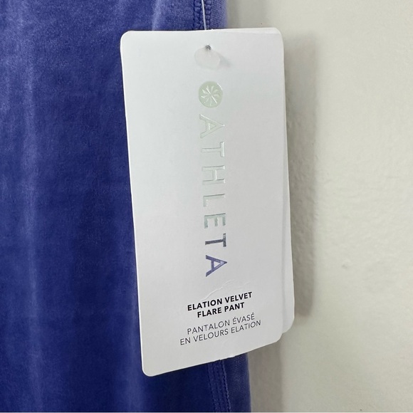 Athleta Elation Velvet‎ Flare Pants Size XS - Picture 2 of 10